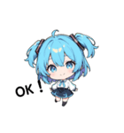 愉快な仲間たちのスタンプ#1（個別スタンプ：1）