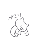 ◉あったら嬉しいネコ◉敬語基本パック◉（個別スタンプ：21）