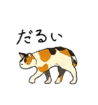 三毛猫のきぶん（個別スタンプ：12）