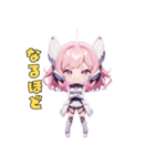 完璧アンドロイド、かわいさ設計図どおり♪（個別スタンプ：5）