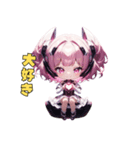完璧アンドロイド、かわいさ設計図どおり♪（個別スタンプ：6）
