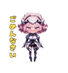 完璧アンドロイド、かわいさ設計図どおり♪（個別スタンプ：8）
