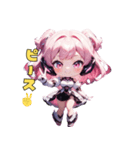 完璧アンドロイド、かわいさ設計図どおり♪（個別スタンプ：10）