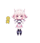 完璧アンドロイド、かわいさ設計図どおり♪（個別スタンプ：16）