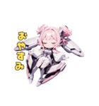 完璧アンドロイド、かわいさ設計図どおり♪（個別スタンプ：27）