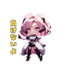 完璧アンドロイド、かわいさ設計図どおり♪（個別スタンプ：28）