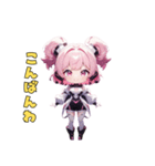 完璧アンドロイド、かわいさ設計図どおり♪（個別スタンプ：37）