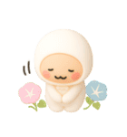 夏のぷっくり3D 使いやすい♡しろもっち♡（個別スタンプ：26）