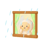 夏のぷっくり3D 使いやすい♡しろもっち♡（個別スタンプ：35）