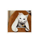 ついに動く猫（個別スタンプ：3）