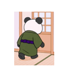 茶道をするパンダさん（個別スタンプ：8）