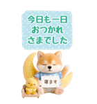 癒し柴犬の気軽な敬語スタンプ【BIG】（個別スタンプ：15）
