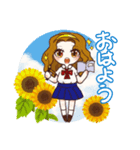 組み立て済み！☆スクールガールズ 2（個別スタンプ：3）