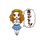 組み立て済み！☆スクールガールズ 2（個別スタンプ：6）