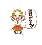 組み立て済み！☆スクールガールズ 2（個別スタンプ：7）
