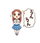 組み立て済み！☆スクールガールズ 2（個別スタンプ：13）