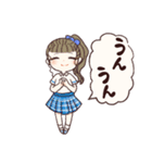 組み立て済み！☆スクールガールズ 2（個別スタンプ：14）