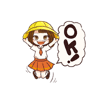 組み立て済み！☆スクールガールズ 2（個別スタンプ：15）