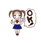 組み立て済み！☆スクールガールズ 2（個別スタンプ：16）