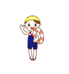 組み立て済み！☆スクールガールズ 2（個別スタンプ：33）