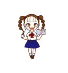 組み立て済み！☆スクールガールズ 2（個別スタンプ：36）