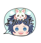 刀剣乱舞♦まめのすけといっしょ 【挨拶】（個別スタンプ：36）