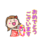 ハワイ大好き女の子（個別スタンプ：10）