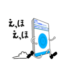 ぎょう虫検査セロファン 夏（個別スタンプ：25）