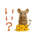 mottoのクールな動物達♡デカ文字（個別スタンプ：6）