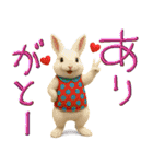 mottoのクールな動物達♡デカ文字（個別スタンプ：10）