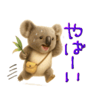 mottoのクールな動物達♡デカ文字（個別スタンプ：30）