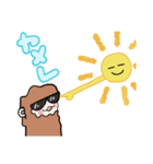 夏！もふもふおさる（個別スタンプ：28）