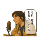 アニメ風ひろゆきスタンプ（個別スタンプ：7）
