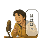 アニメ風ひろゆきスタンプ（個別スタンプ：18）