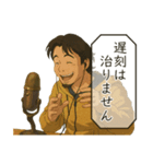 アニメ風ひろゆきスタンプ（個別スタンプ：22）