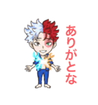 僕のヒーロースタンプ1（個別スタンプ：3）