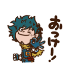 僕のヒーローアカデミア 緑谷出久（個別スタンプ：2）