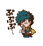 僕のヒーローアカデミア 緑谷出久（個別スタンプ：6）