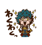 僕のヒーローアカデミア 緑谷出久（個別スタンプ：8）