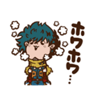 僕のヒーローアカデミア 緑谷出久（個別スタンプ：10）