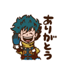 僕のヒーローアカデミア 緑谷出久（個別スタンプ：12）