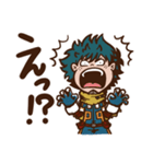 僕のヒーローアカデミア 緑谷出久（個別スタンプ：30）