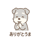 たたずみシュナのゆるっと毎日スタンプ（個別スタンプ：3）