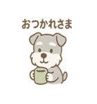 毎日使えるたたずみシュナのんびりスタンプ（個別スタンプ：2）