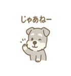 毎日使えるたたずみシュナのんびりスタンプ（個別スタンプ：19）
