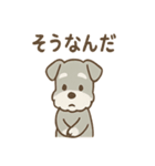 毎日使えるたたずみシュナのんびりスタンプ（個別スタンプ：35）