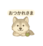 やさしい野生のともだち 毎日スタンプ（個別スタンプ：9）
