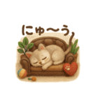 にゃんこスタンプ＊ふわふわシンガプーラ風（個別スタンプ：26）