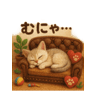 にゃんこスタンプ＊ふわふわシンガプーラ風（個別スタンプ：29）