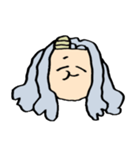 エリちゃんの顔スタンプ（個別スタンプ：5）